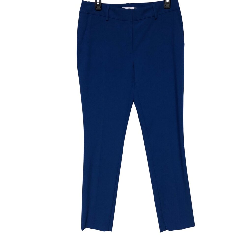 Calvin Klein Blue Slim Fit Womens‎ Dress Pants Size 4 NWT